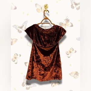 ❌ SOLD ❌ Jijil Jolie Velvet Ruched Empire Waist Top